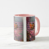Hebrews 11:16 KJV聖書聖なる書物、 経典Pic Two-Tone マグカップ (正面右)