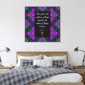 Hebrews 11:1  キャンバスプリント (インサイチュ (寝室))