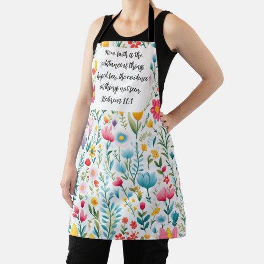 Hebrews 11:1 Apron エプロン (インサイチュ)