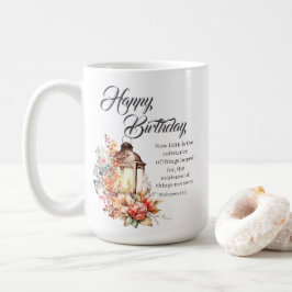 Hebrews 11:1 Christian Birthday Wishes コーヒーマグカップ