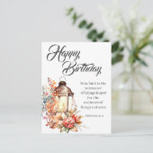 Hebrews 11:1 Christian Birthday Wishes ポストカード (スタンド正面)