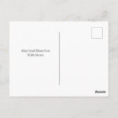 Hebrews 11:1 Christian Birthday Wishes ポストカード (裏面)