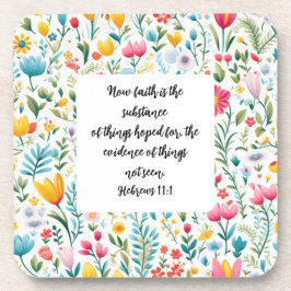Hebrews 11:1 Coaster コースター