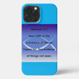 Hebrews 11:1 iPhone 13 pro maxケース