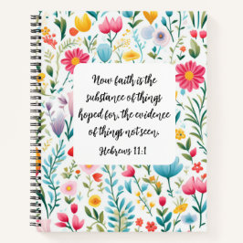 Hebrews 11:1 Journal ノートブック