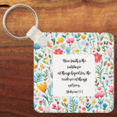 Hebrews 11:1 Keychain キーホルダー (正面)