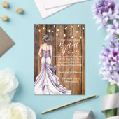 Hebrews 12:15 Graceful Bridal Shower Invitation アクリル招待状 (インサイチュ (ウェディング))