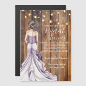 Hebrews 12:15 Graceful Bridal Shower Invitation マグネット招待状 (正面/裏面)