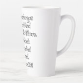 Hebrews 13:16 Bible Verse カフェラテマグ (右)