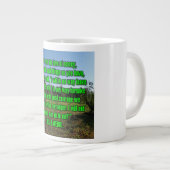 Hebrews 13:5–6 WEBU Mug ジャンボコーヒーマグカップ (正面右)