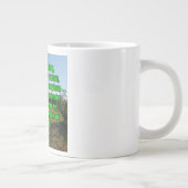 Hebrews 13:5–6 WEBU Mug ジャンボコーヒーマグカップ (右)