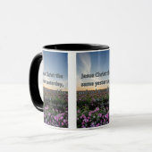 Hebrews 13:8 KJV聖書聖なる書物、 経典Pic 2-Tone Mug マグカップ (正面左)