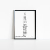 Hebrews 4 12 13聖書の聖句の書 ポスター