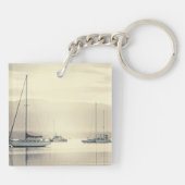 Hebrews 6:19イエス·いかり、私の魂、帆船 キーホルダー (裏面)