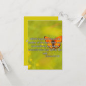Hebrews 6:19 KJVバイブル聖なる書物、 経典Pic Greeting Card カード (正面/裏面インサイチュ)