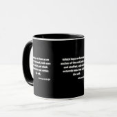 Hebrews 6:19 KJV聖書の聖なる書物、 経典ツートンマグ マグカップ (正面左)