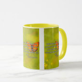 Hebrews 6:19 KJV聖書の聖なる書物、 経典Pic 2-Tone Mug マグカップ (正面右)