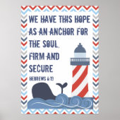 Hebrews 6:19 Large Poster ポスター (正面)