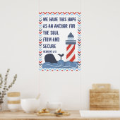 Hebrews 6:19 Large Poster ポスター (キッチン)