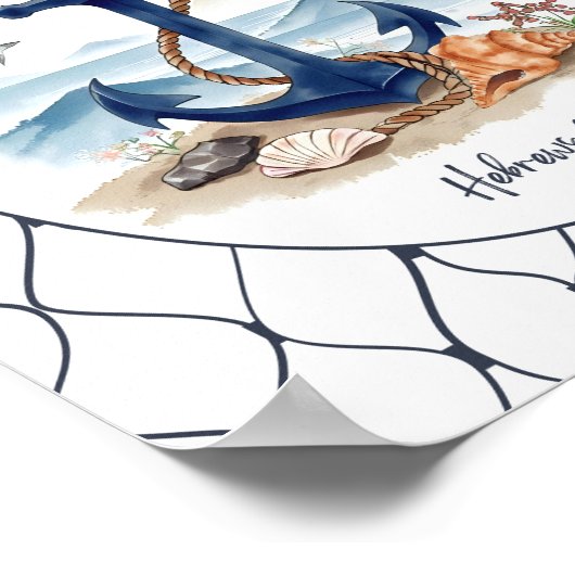 Hebrews 6:19 Wall Art & Decor ポスター (角)