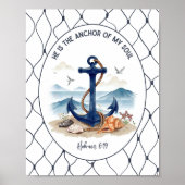 Hebrews 6:19 Wall Art & Decor ポスター (正面)