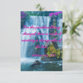 Hebrews 7:12 KJVバイブル聖句Pic Flat Greeting カード (スタンド正面)