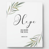 Hebrews Bible verse inspirational scripture plaque フォトプラーク (正面)