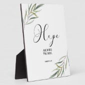 Hebrews Bible verse inspirational scripture plaque フォトプラーク (側面)