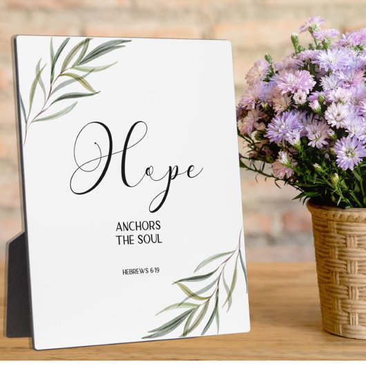 Hebrews Bible verse inspirational scripture plaque フォトプラーク