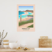 Hebridean Way Long Distance Hiking Trail Travel ポスター (キッチン)