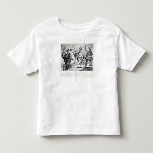 Hebridesの中の航海 トドラーTシャツ (正面)