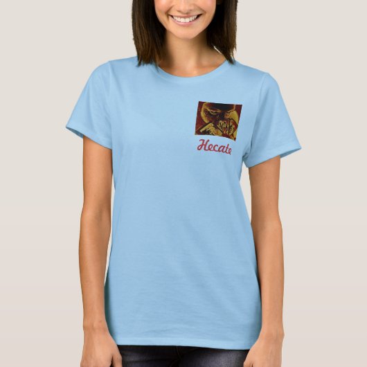Hecateのベビードールの実施 Tシャツ (正面)