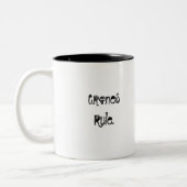 Hecateの老婆の規則 ツートーンマグカップ (左)