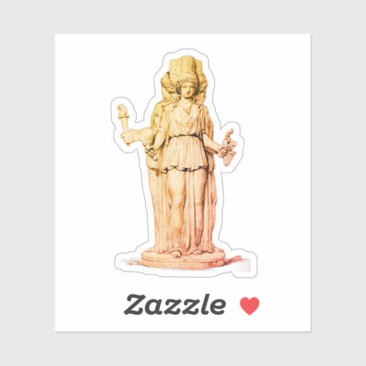 Hecate as triple diety シール (シート)