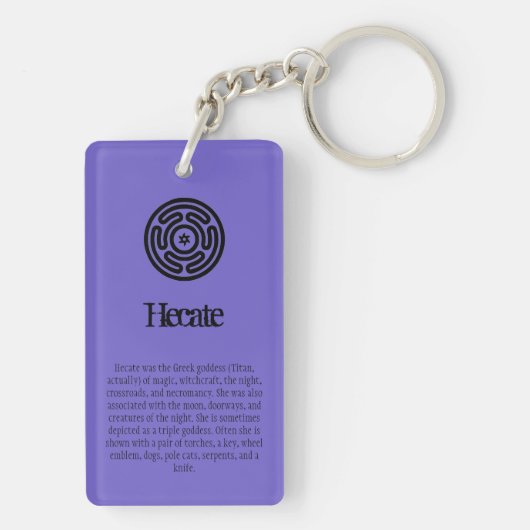 Hecate Keychain キーホルダー (裏面)