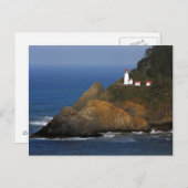 Heceta Head Light house, Cape Creek，オレゴン，アメリカ ポストカード (正面/裏面)