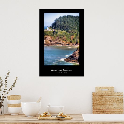 Heceta Head Lighthouse ポスター (キッチン)