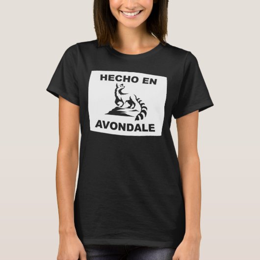 Hecho en Avondale Arizona Ringtail State Animal Tシャツ (正面)