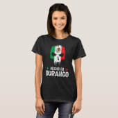 Hecho en Durangoメキシコ – メキシコ国旗 – Durango Tシャツ (正面フル)
