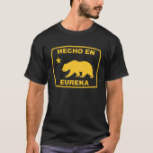 Hecho en Eureka California Republic Pacific Coast Tシャツ (正面)