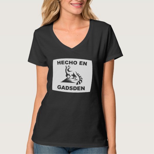 Hecho en Gadsden Arizona Ringtail State Animal Tシャツ (正面)