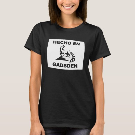 Hecho en Gadsden Arizona Ringtail State Animal Tシャツ (正面)