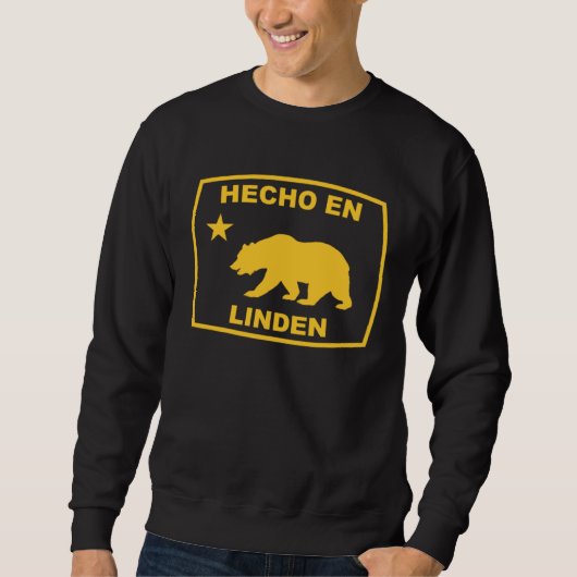 Hecho en Linden California Republic Pacific Coast スウェットシャツ (正面)