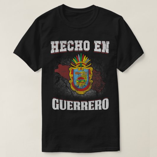 Hecho En Mexico国旗TシャツTシャツTシャツTシャツTシャツ Tシャツ (デザイン正面)