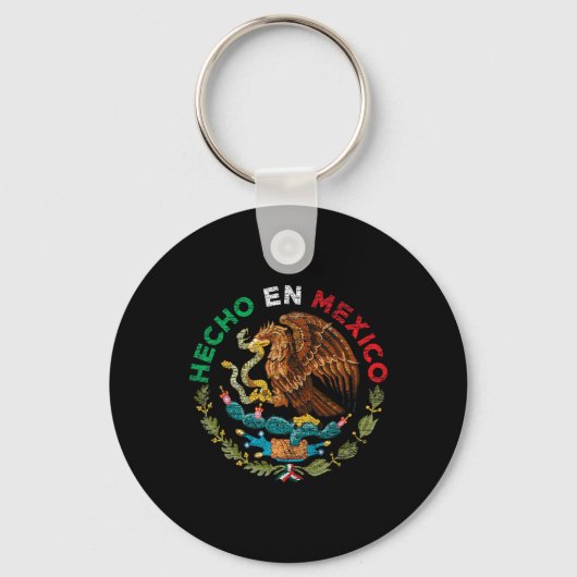 Hecho En Mexico - Cinco De Mayo Latino Shirts キーホルダー (正面)