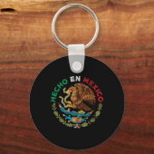 Hecho En Mexico - Cinco De Mayo Latino Shirts キーホルダー (正面)