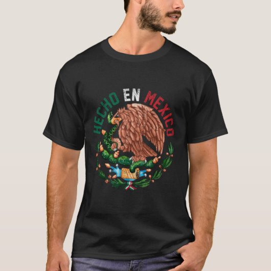 Hecho En Mexico Eagle Mexico1 Tシャツ (正面)