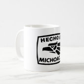 HECHO EN MICHOACANのマグ コーヒーマグカップ (正面左)