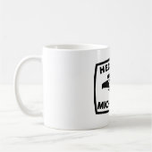 HECHO EN MICHOACANのマグ コーヒーマグカップ (左)