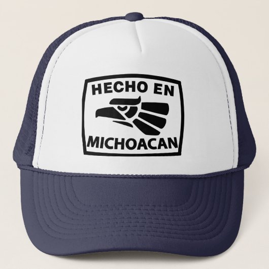 Hecho En Michoacanの帽子 キャップ (正面)